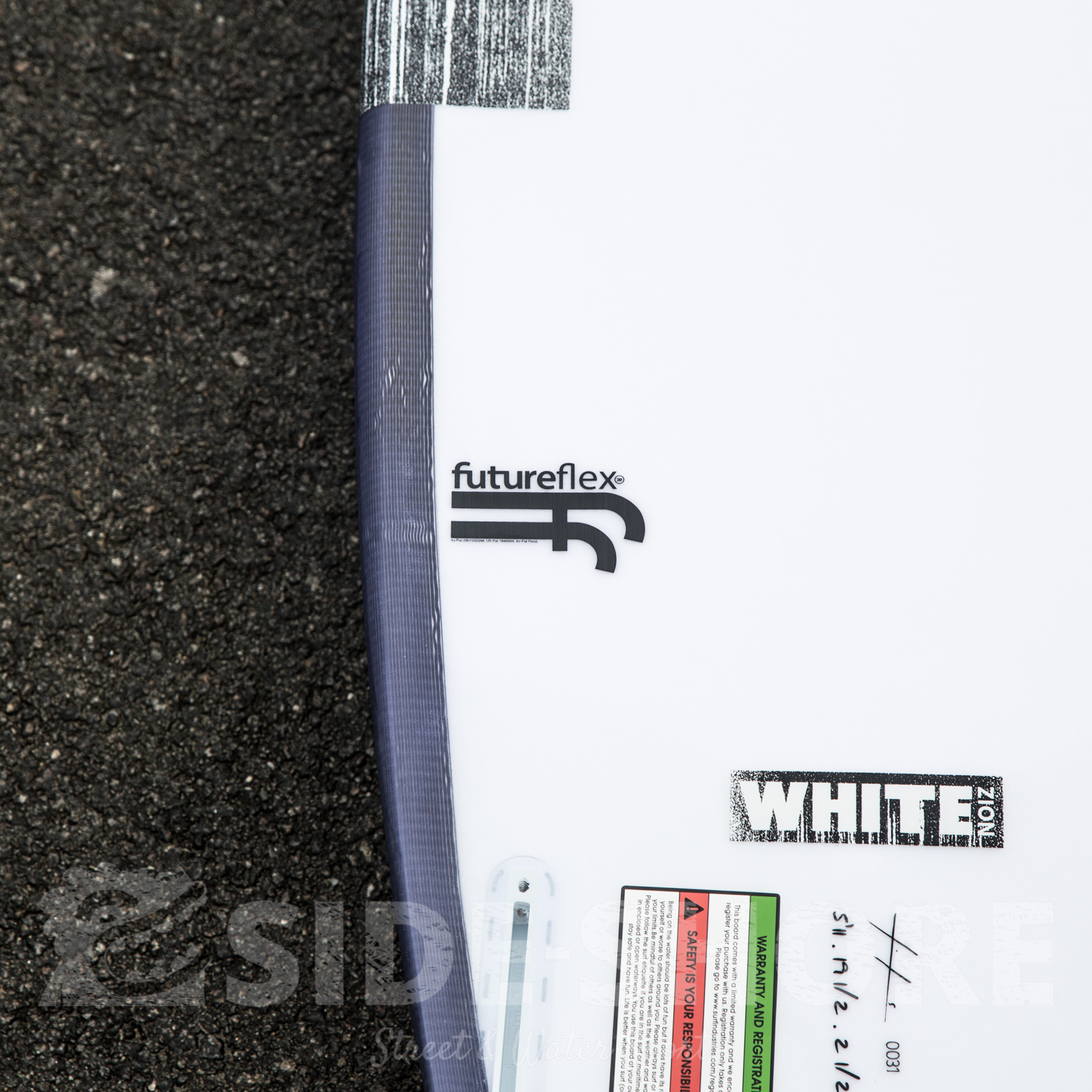 Haydenshapes White Noiz - FF - 5'11 x 19