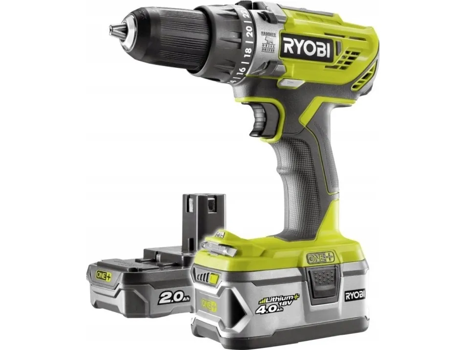 Wiertarko-wkrętarka Ryobi Akku-boremaskine Ryobi ONE  R18DD3-2415BSA31 1x1.5Ah, 1x4.0Ah