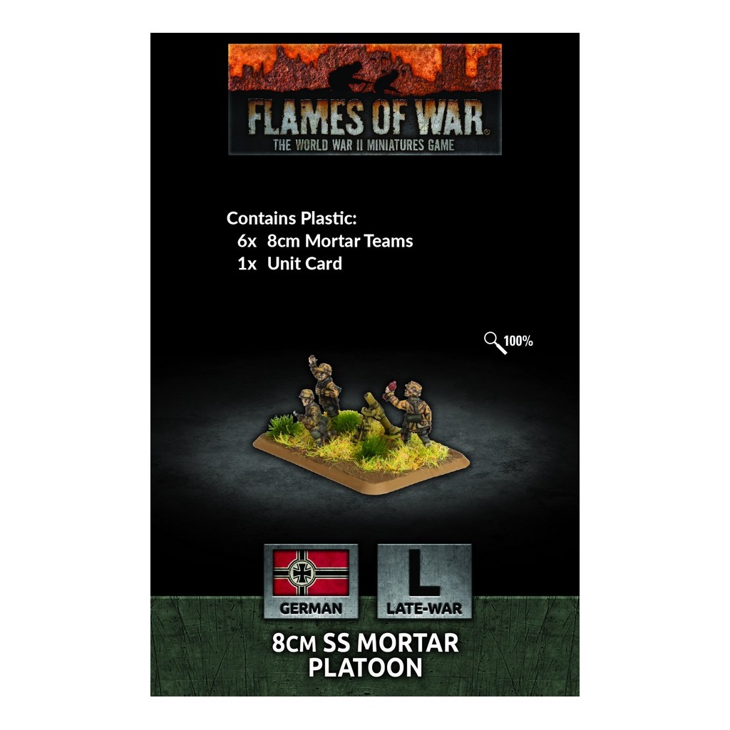 Flames of War - 8cm SS Mortar Platoon