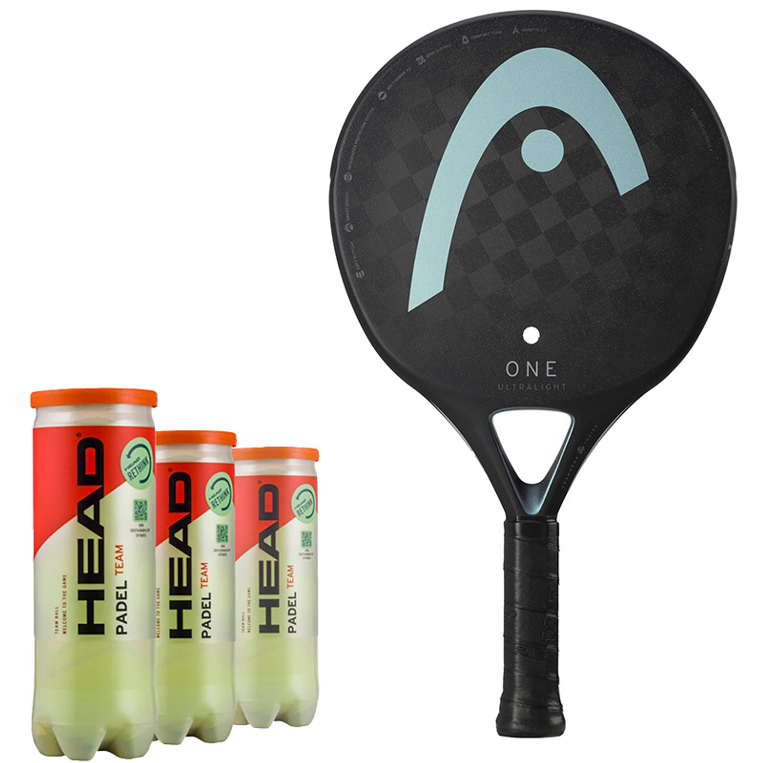Head Racket + Balls Pack 24