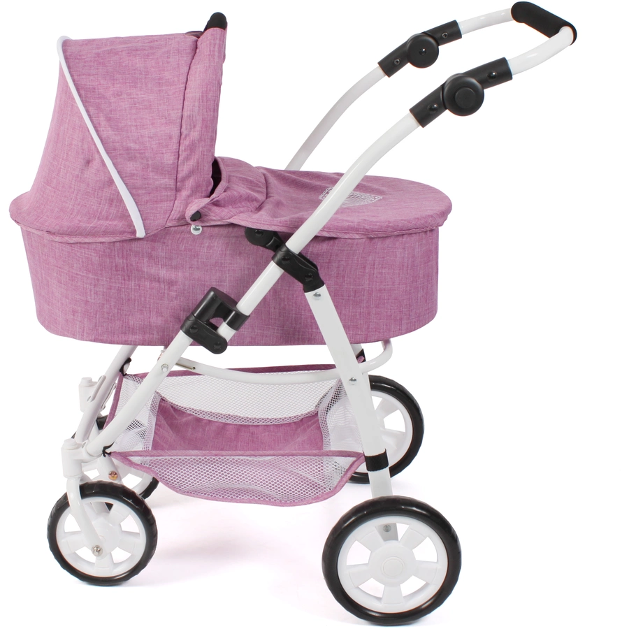 BAYER CHIC 2000 3 in 1 Kombi EMOTION ALL IN Jeans pink