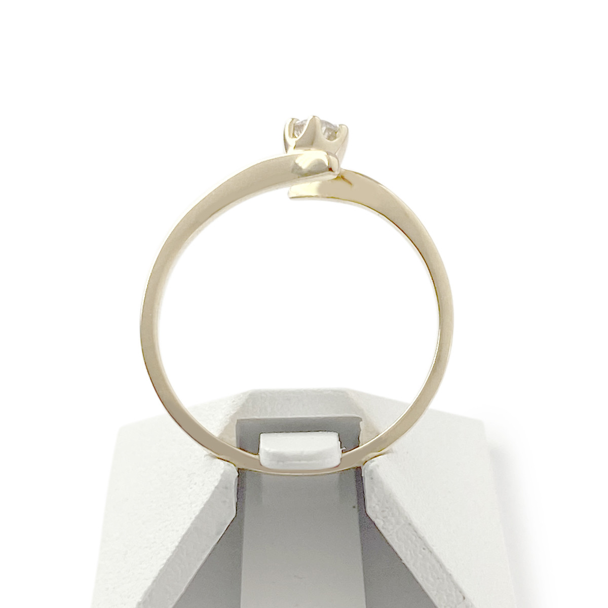Bague d'occasion or 750 jaune diamant