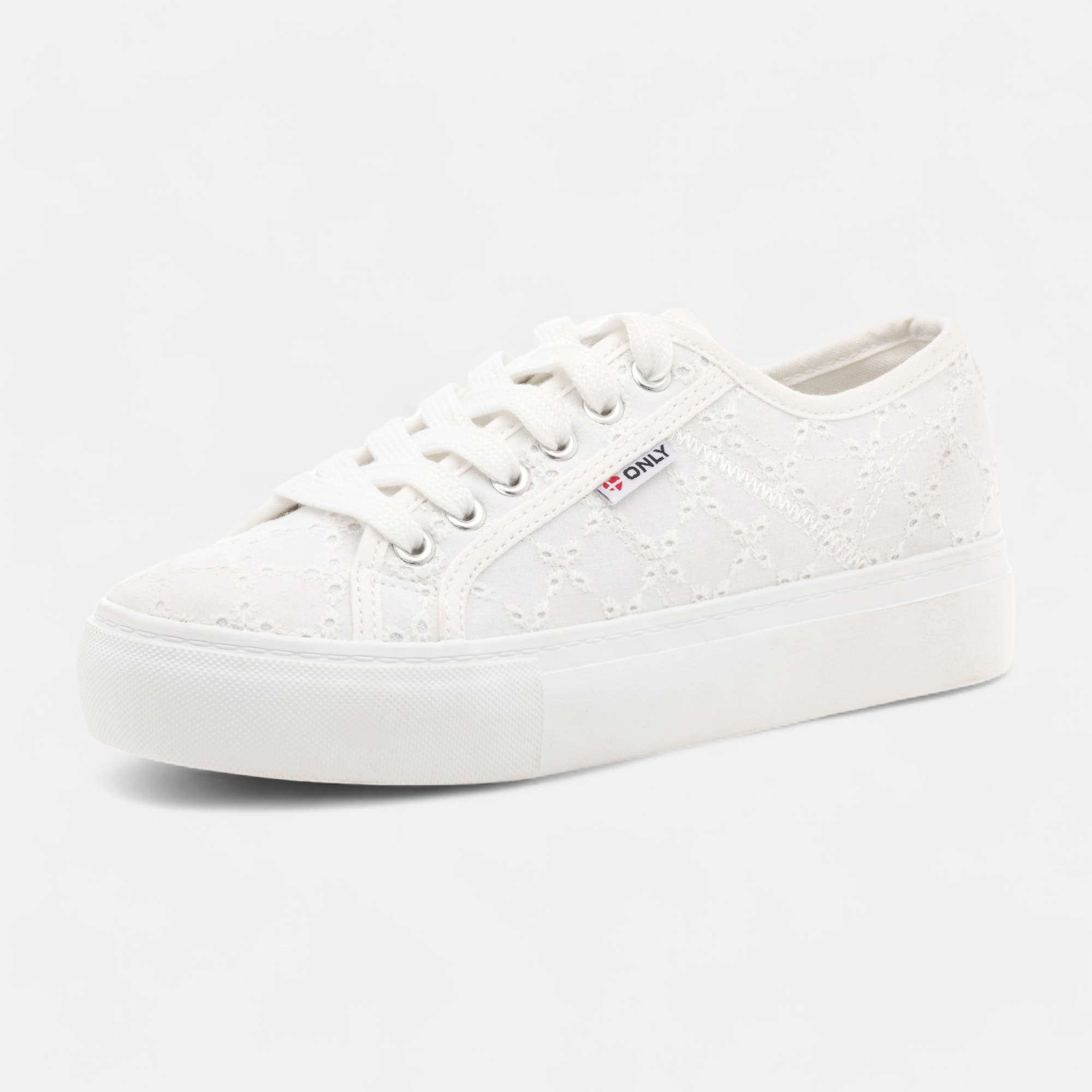 Baskets en toile Femme blanc