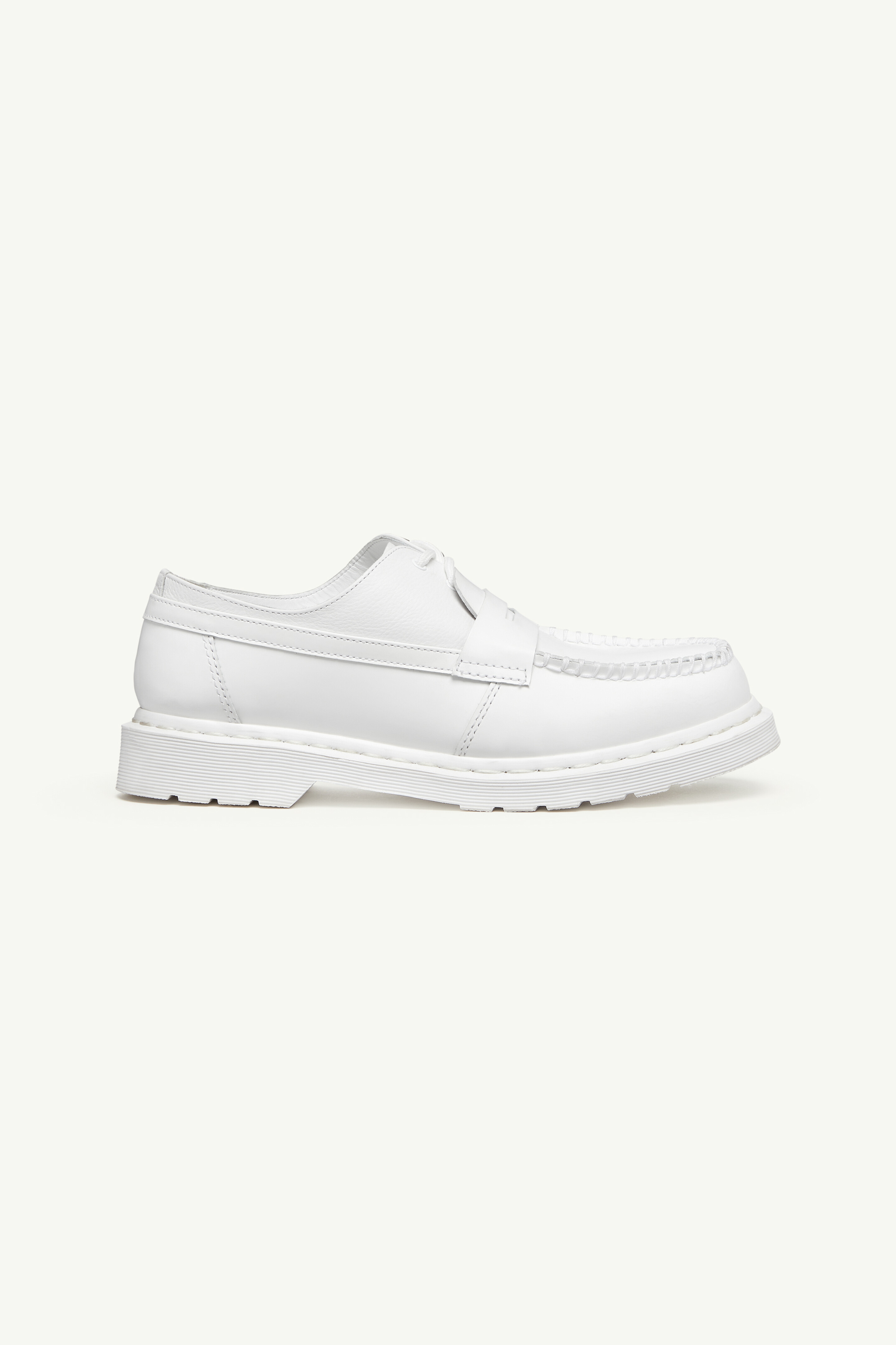 Bottes MM6 X Dr. Martens en cuir vintage pour femme | MM6 Blanc