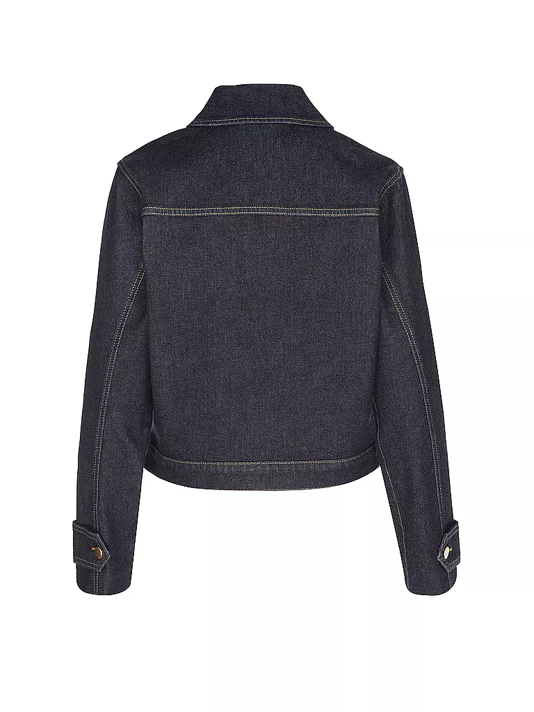 COMMA Jeansjacke dunkelblau