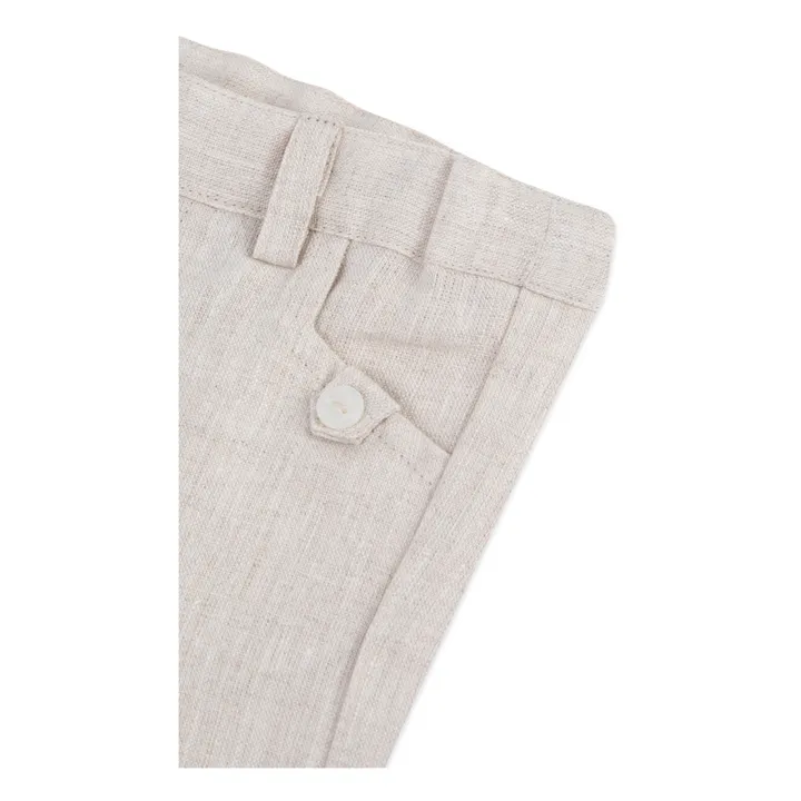 Tartine et Chocolat Short Cérémonie | Beige chiné