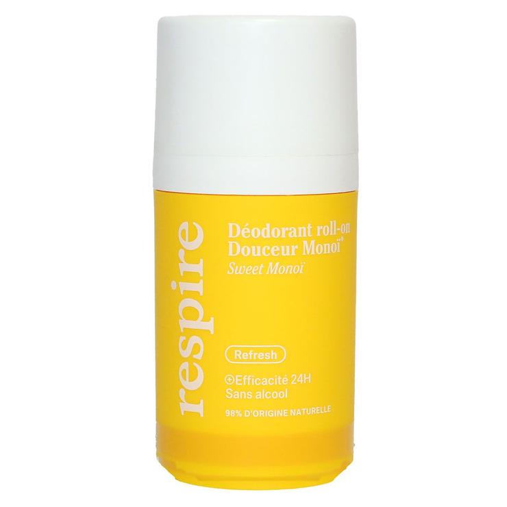 Deodorant efficacité 24h douceur monoi roll-on 50ml