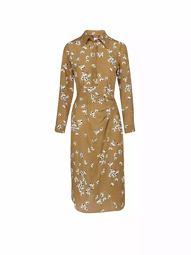 MAX MARA STUDIO Seidenkleid RITA braun