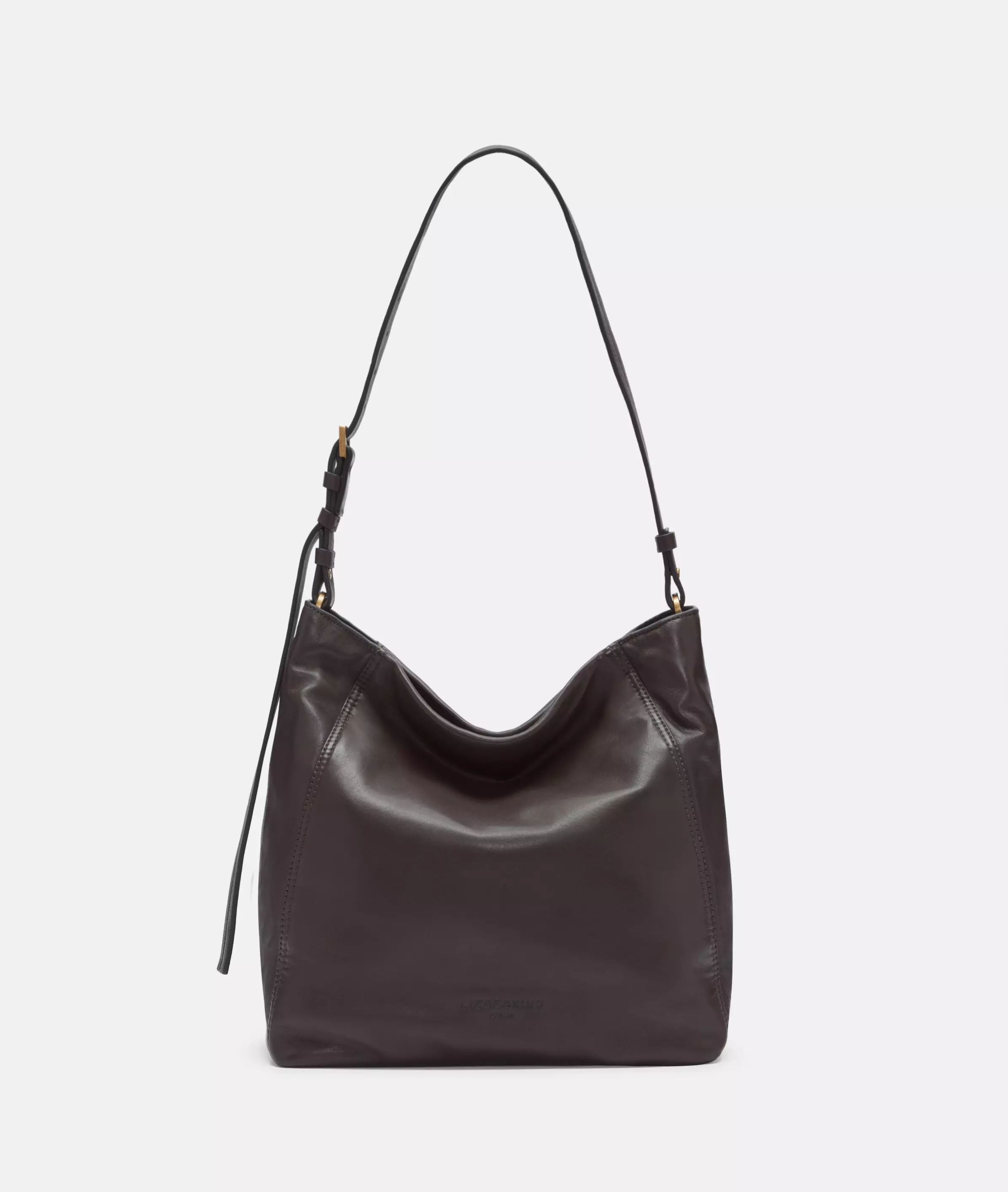 Chudy Hobo M Spacious leather shoulder bag
