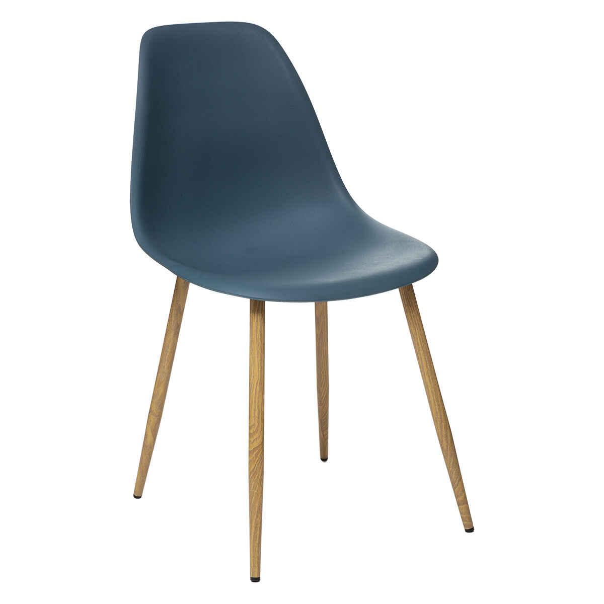 CHAISE TAHO PIED IMITATION CHENE NAVY