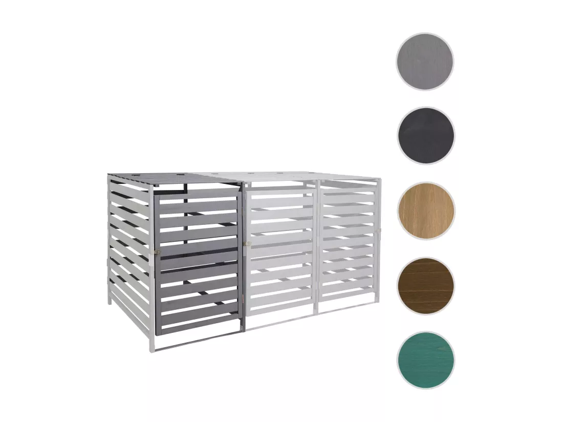 Extension pour cache-poubelle MCW-H62, gris clair