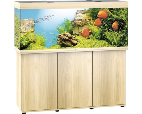 JUWEL Rio 450 SBX aquariumcombinatie met ledverlichting, verwarming, filter en lichthouten kast