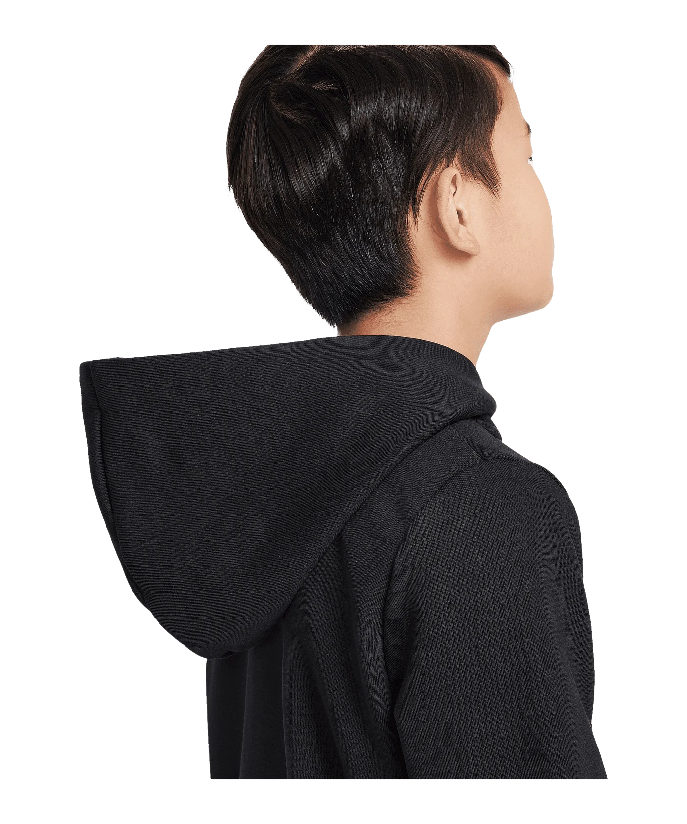 Nike Fleece Hoody Kids Schwarz F010