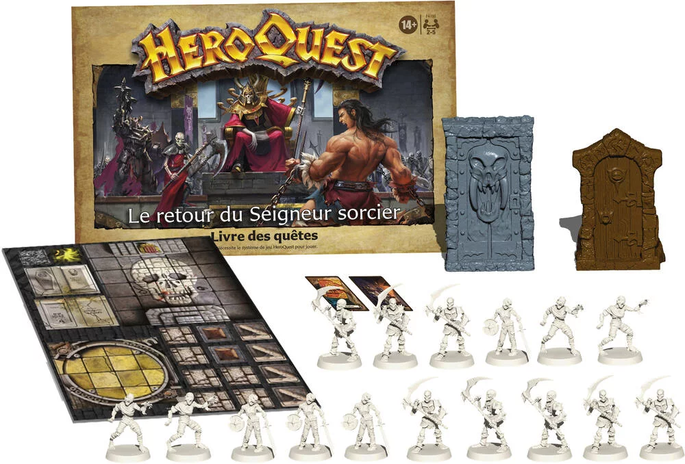 HEROQUEST LE RETOUR DU SEIGNEUR SORCIER