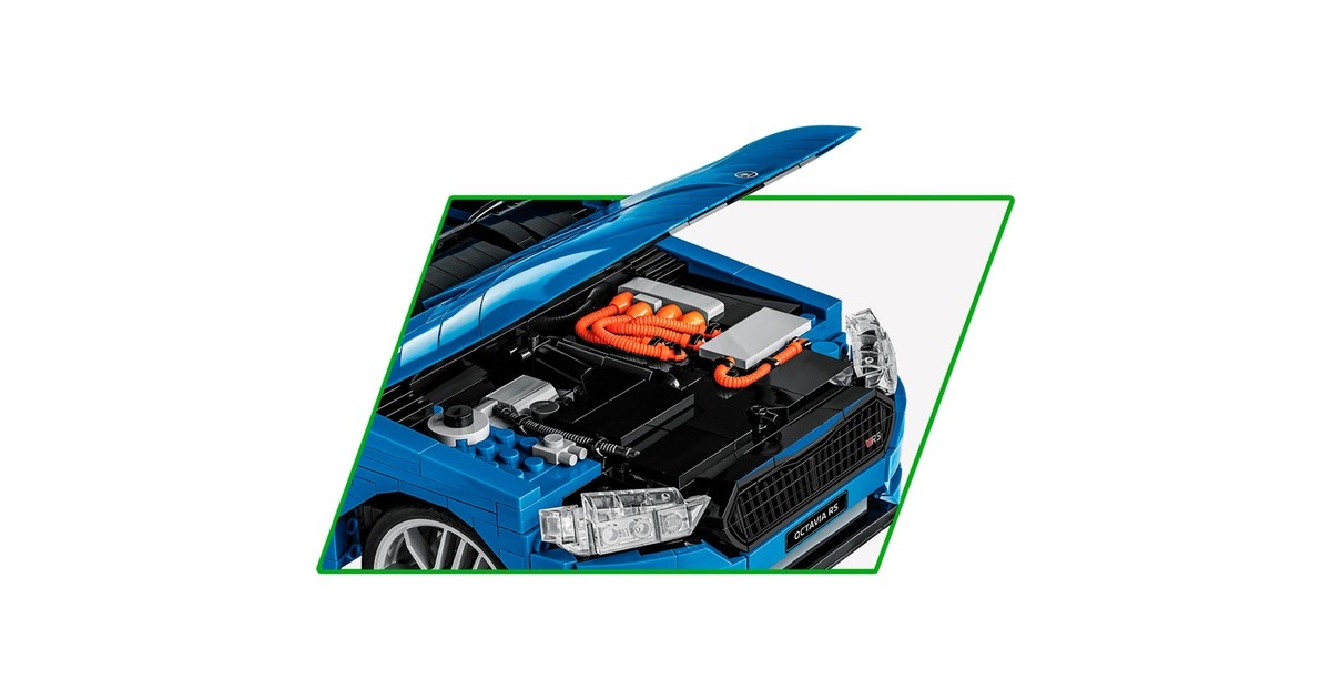 COBISkoda Octavia RS - Executive Edition Constructiespeelgoed  (Schaal 1:12)