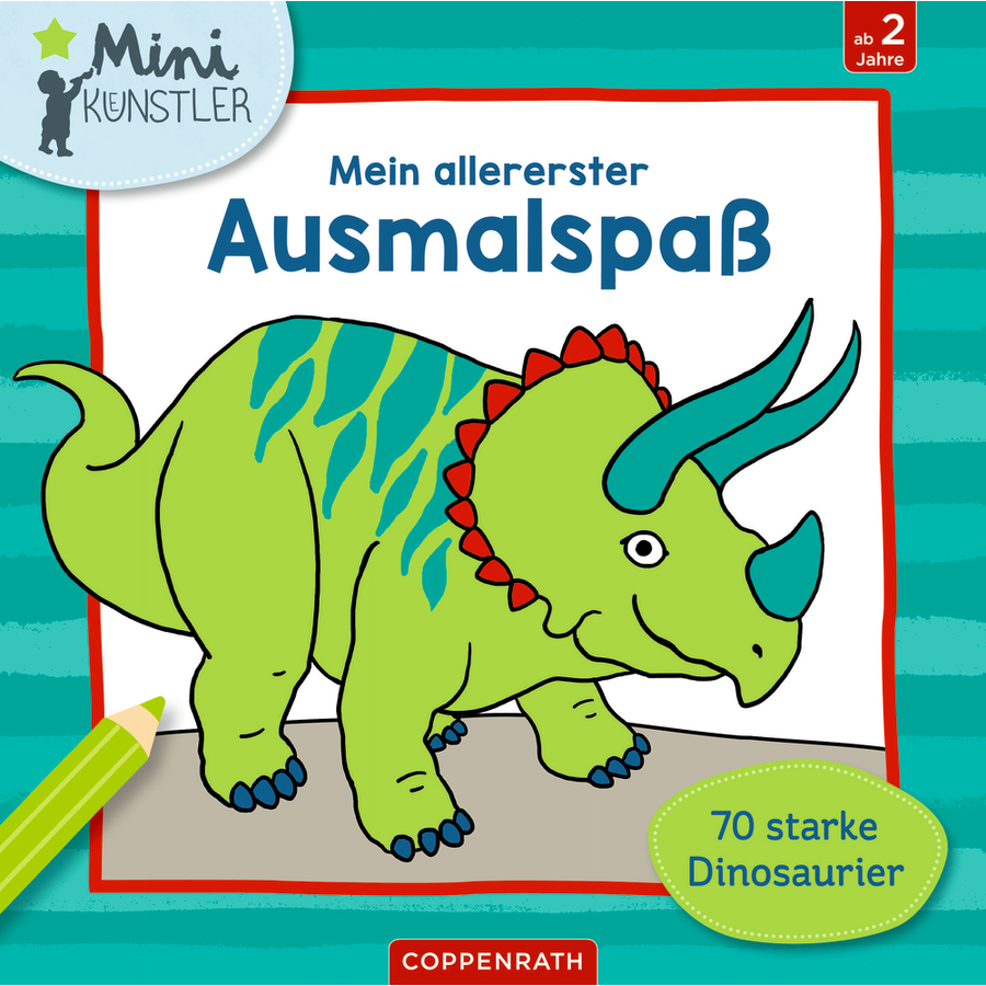 Coppenrath Mein allererster Ausmalspaß: 70 starke Dinos (Mini-Künstler)