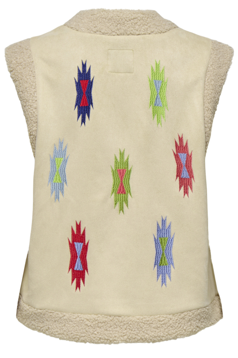 Only beige dames gilet