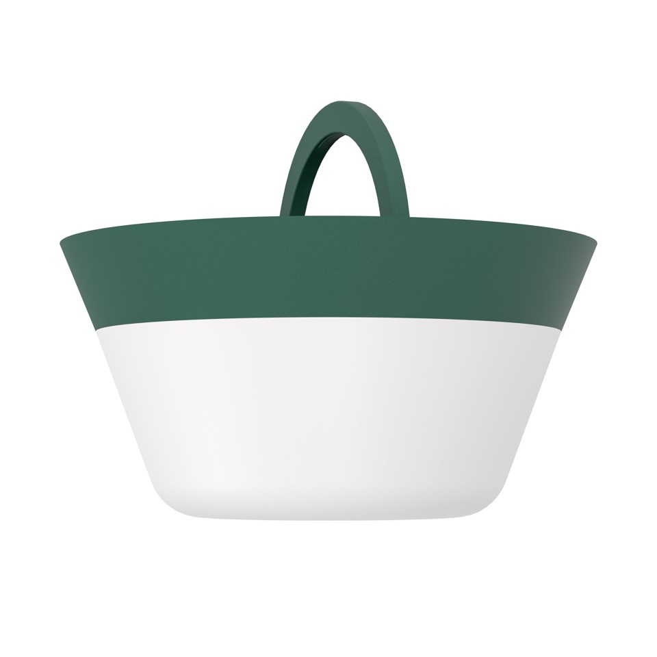 EGLO - MEGGIANO BORDLAMPE - GRØN/HVID
