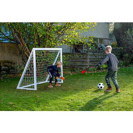 Homegoal Pro Junior fodboldmål - hvid