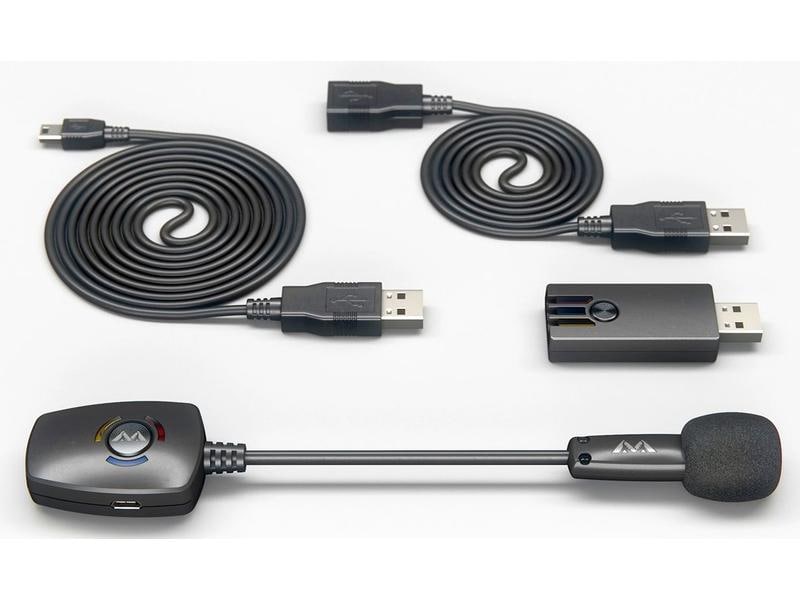 Antlion Audio Mikrofon ModMic Wireless Ansteckbares Mikrofon den PC, die PlayStation 4 und die PlayStation 5