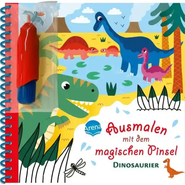 Ausmalen mit dem mag. Pinsel