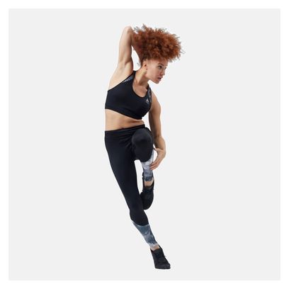 Collant Long Femme Odlo Essential Print Noir
