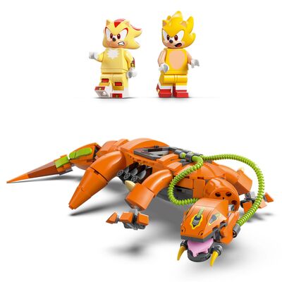 LEGO Sonic 77003 Super Shadow mot Biolizard