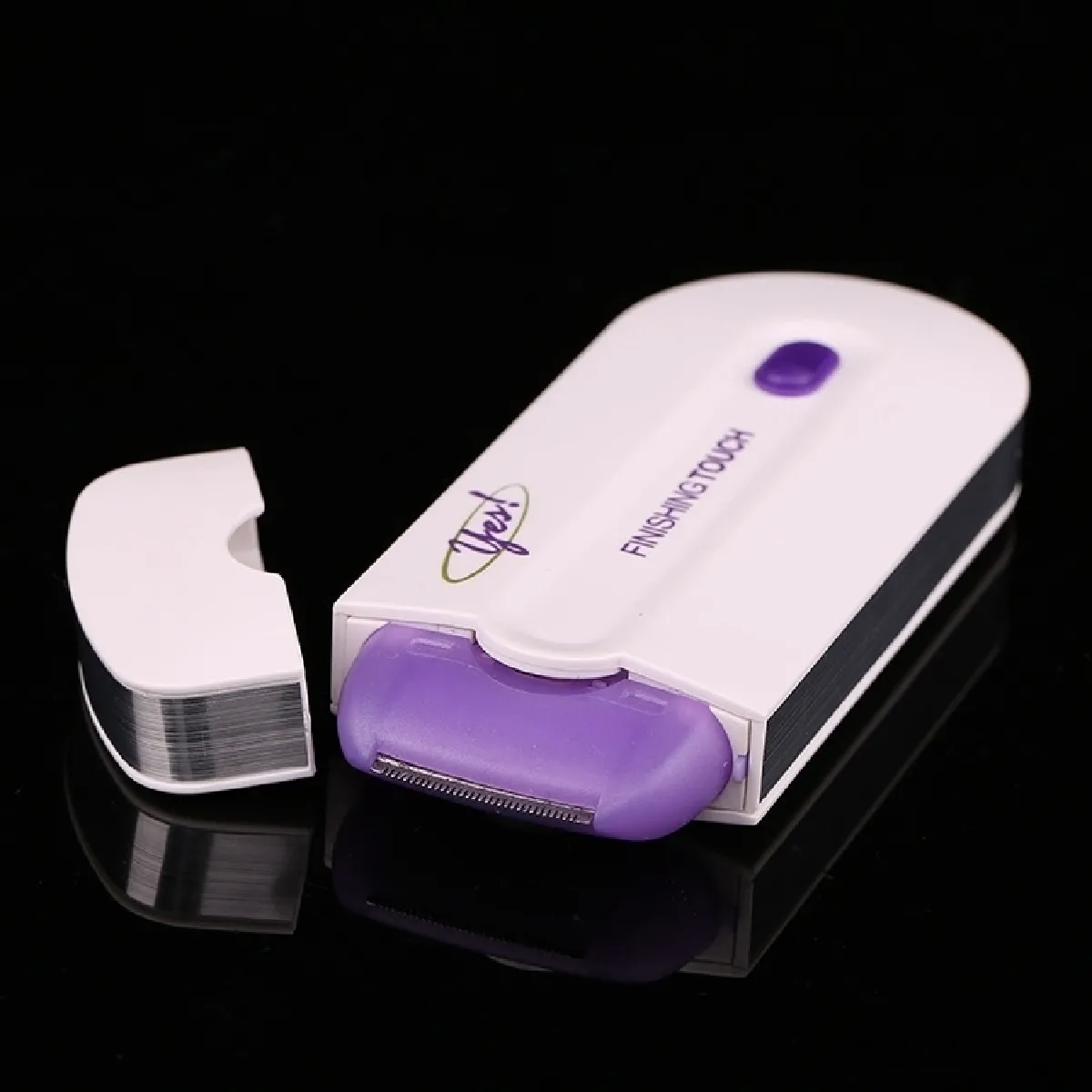 Wewoo Épilation Oui Finition Touch Femmes Induction Rechargeable Epilateur Laser Appareil Defeatherer, UK Plug