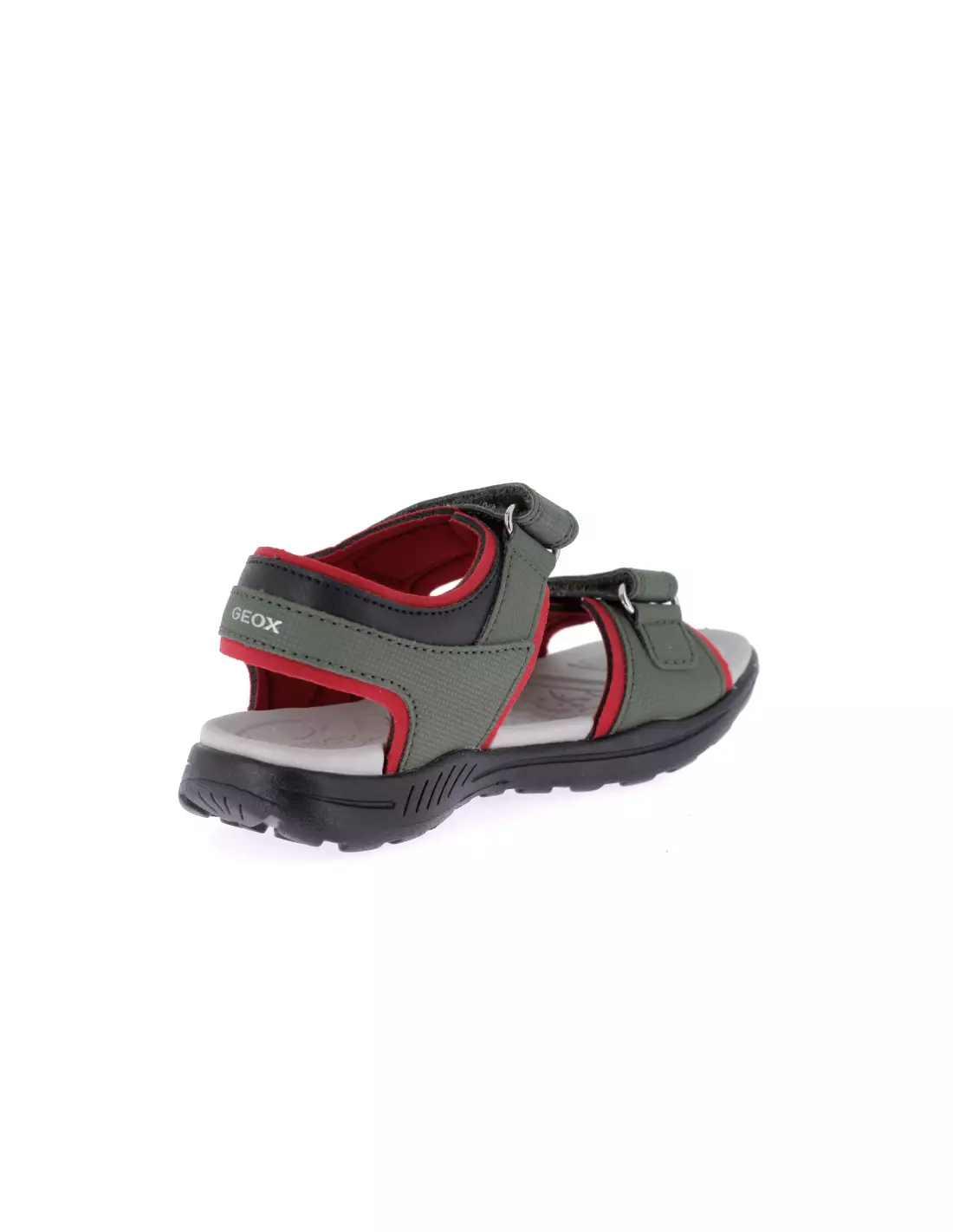 GEOX VANIETT - Sandales & nu-pieds MILITARY/RED