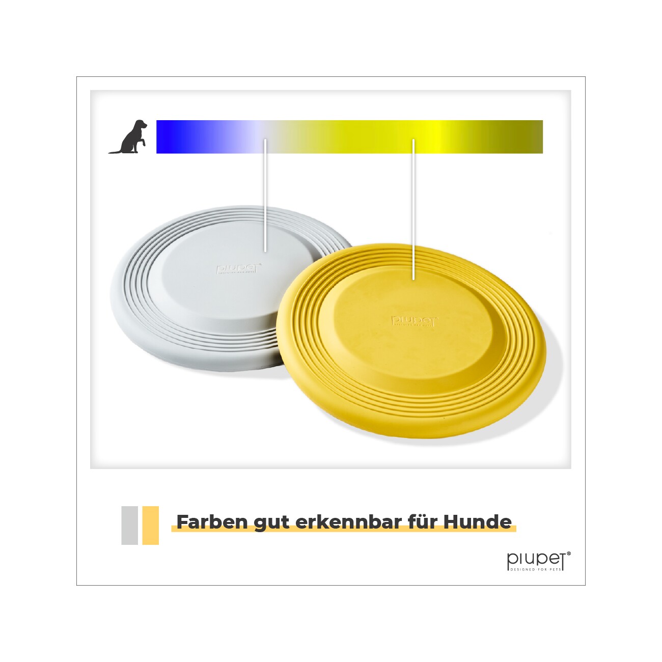 PIUPET Frisbee-Set