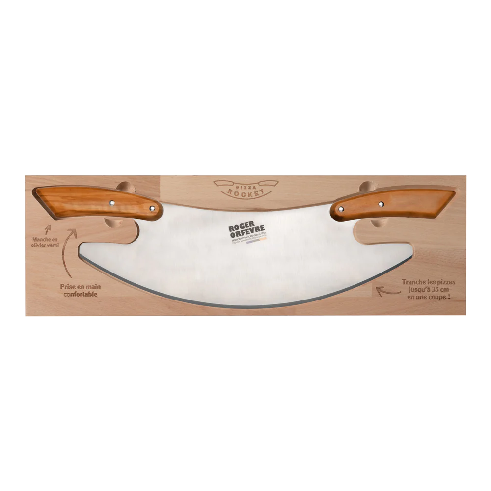 Tranche pizza Rocket 35 cm de découpe Roger Orfèvre