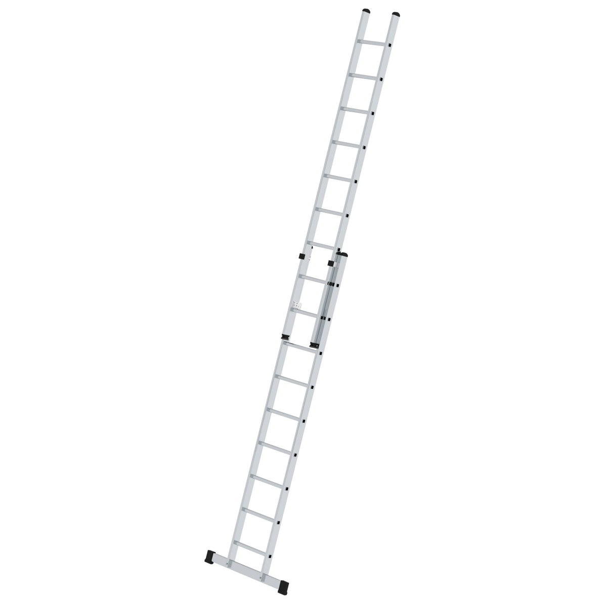 PROREGAL sportschuifladder met standaard dwarsbalk, 2 x 9 sporten