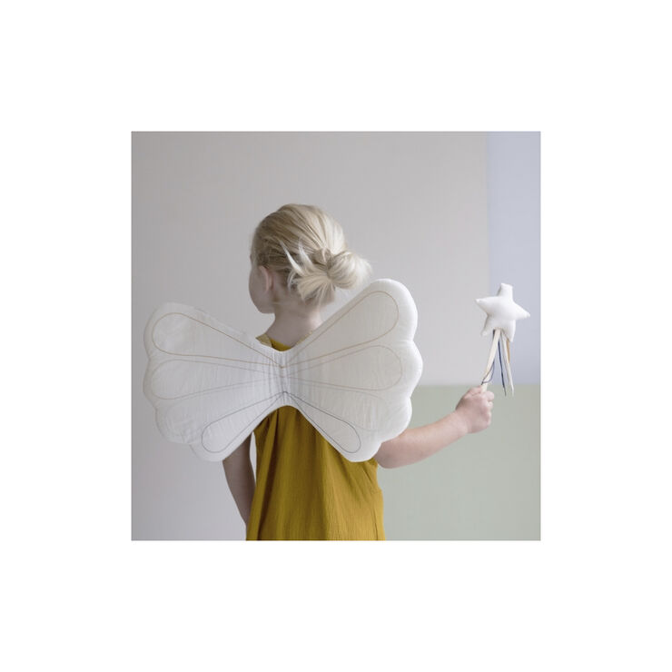 Fabelab Dress-up - Wings - Rainbow - Natural Natural