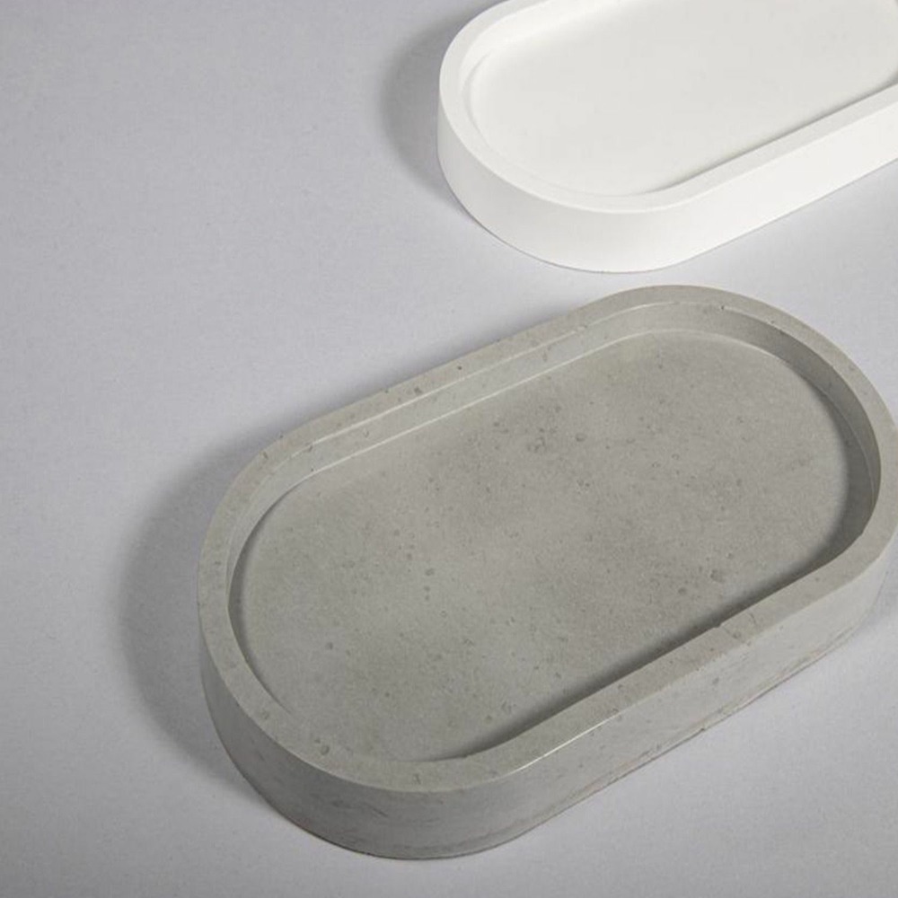 Moule en silicone pour coupelle ovale