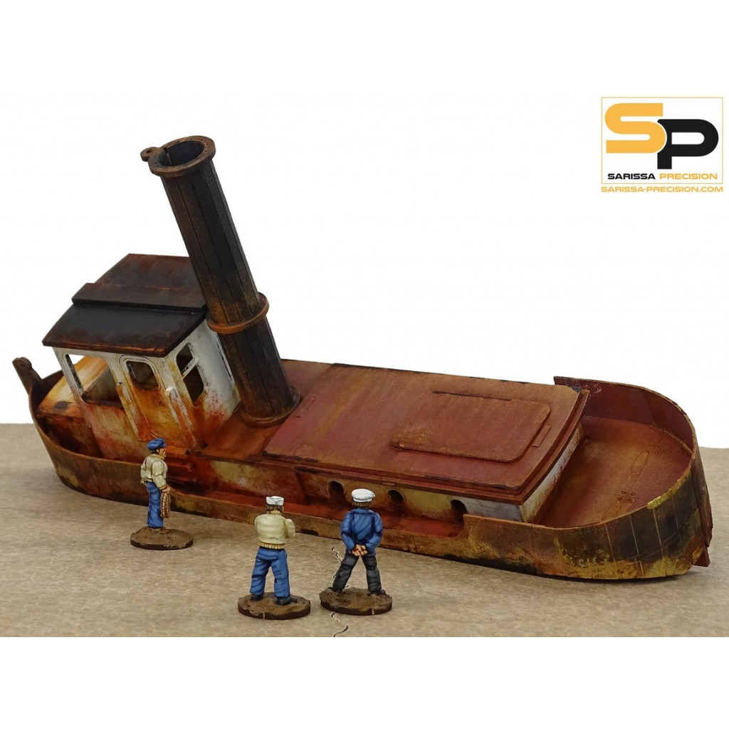 Wrecked Tug Boat