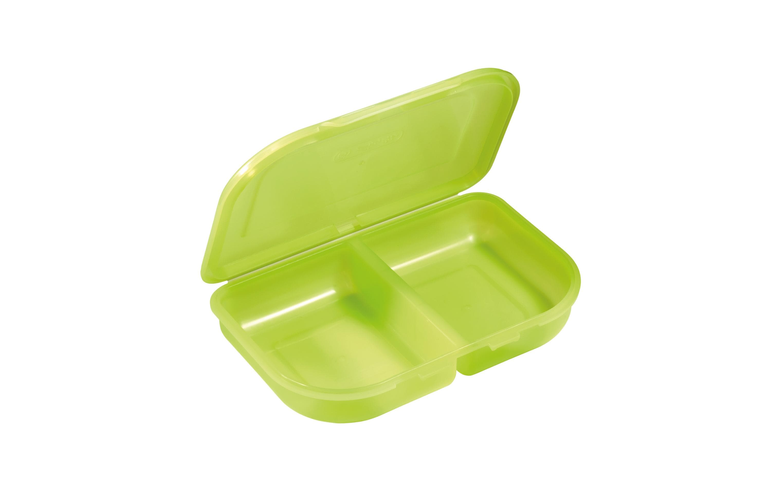 Lunchbox 23 x 15.5 x 4 cm TürkisFunktionale Brotdose für unterwegs