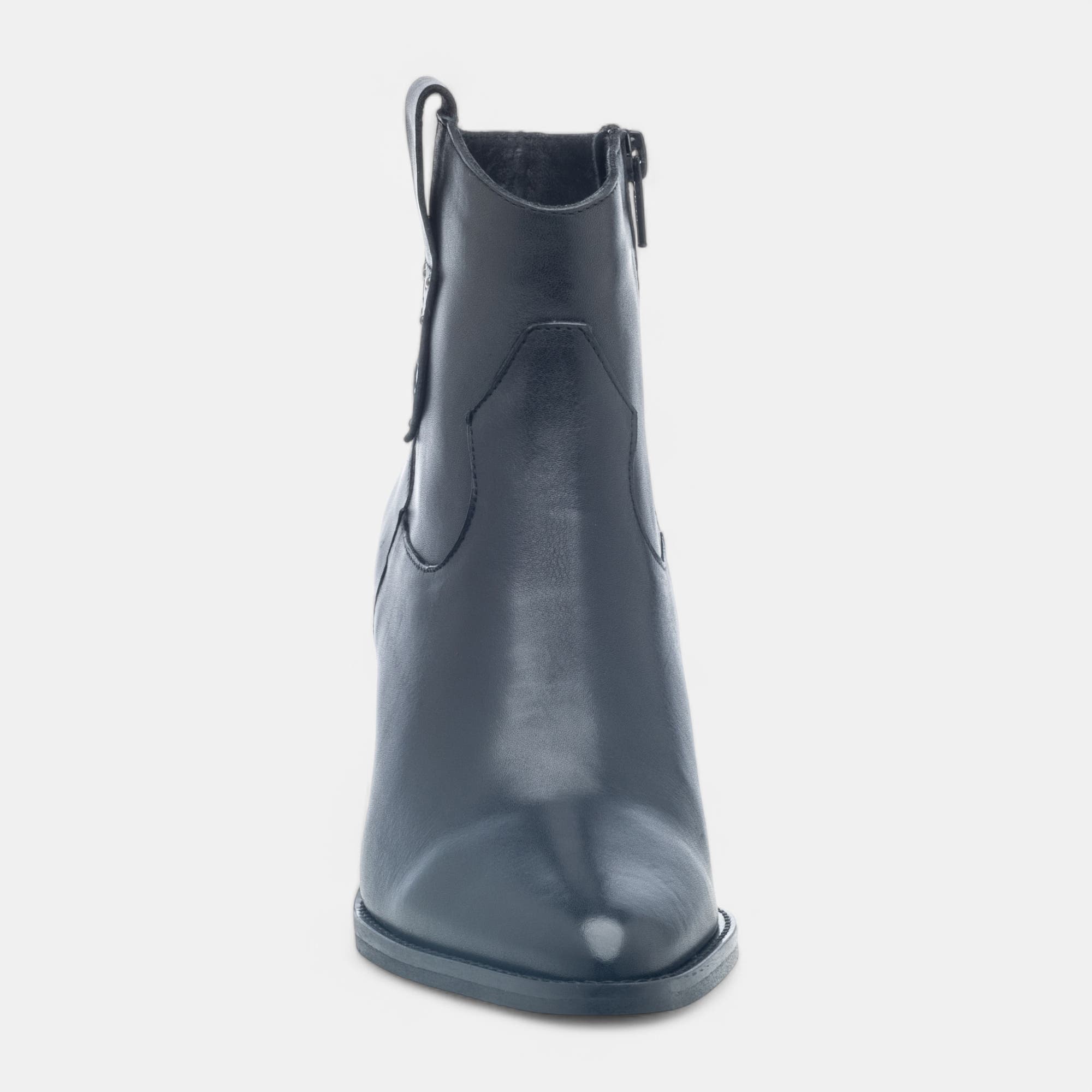 Santiags Femme en cuir noir