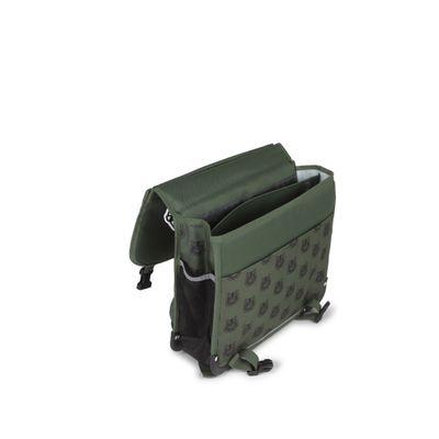 Cartable réversible Tiger - 38 cm - 2 compartiments - vert - Pol Fox