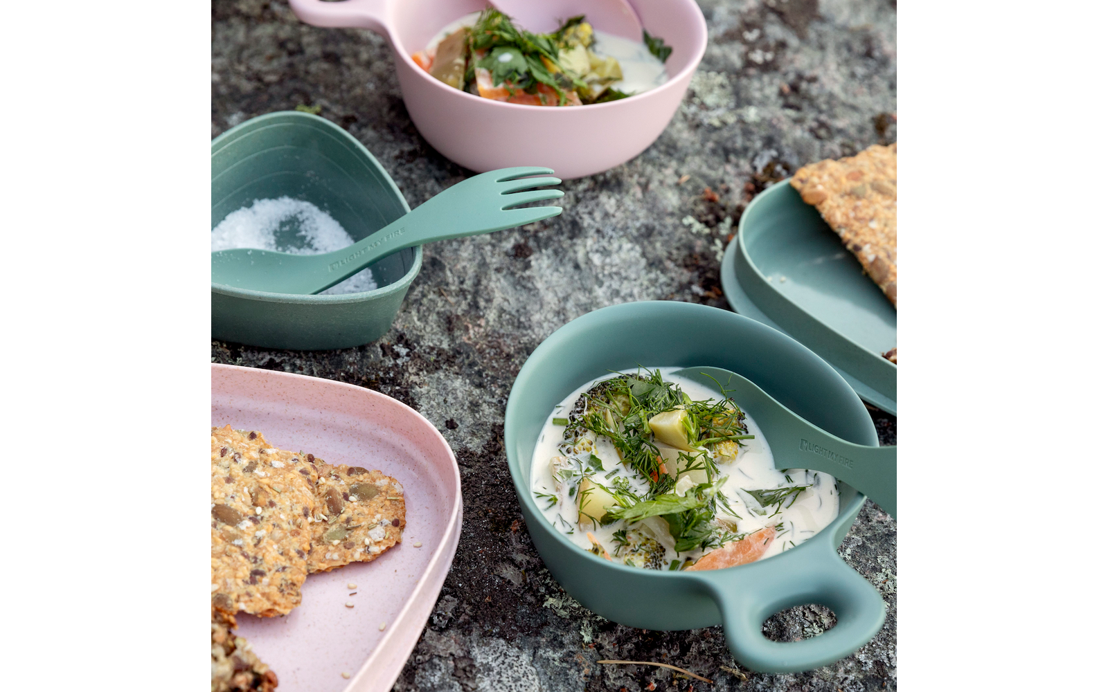Light my Fire Outdoor MealKit sandygreen