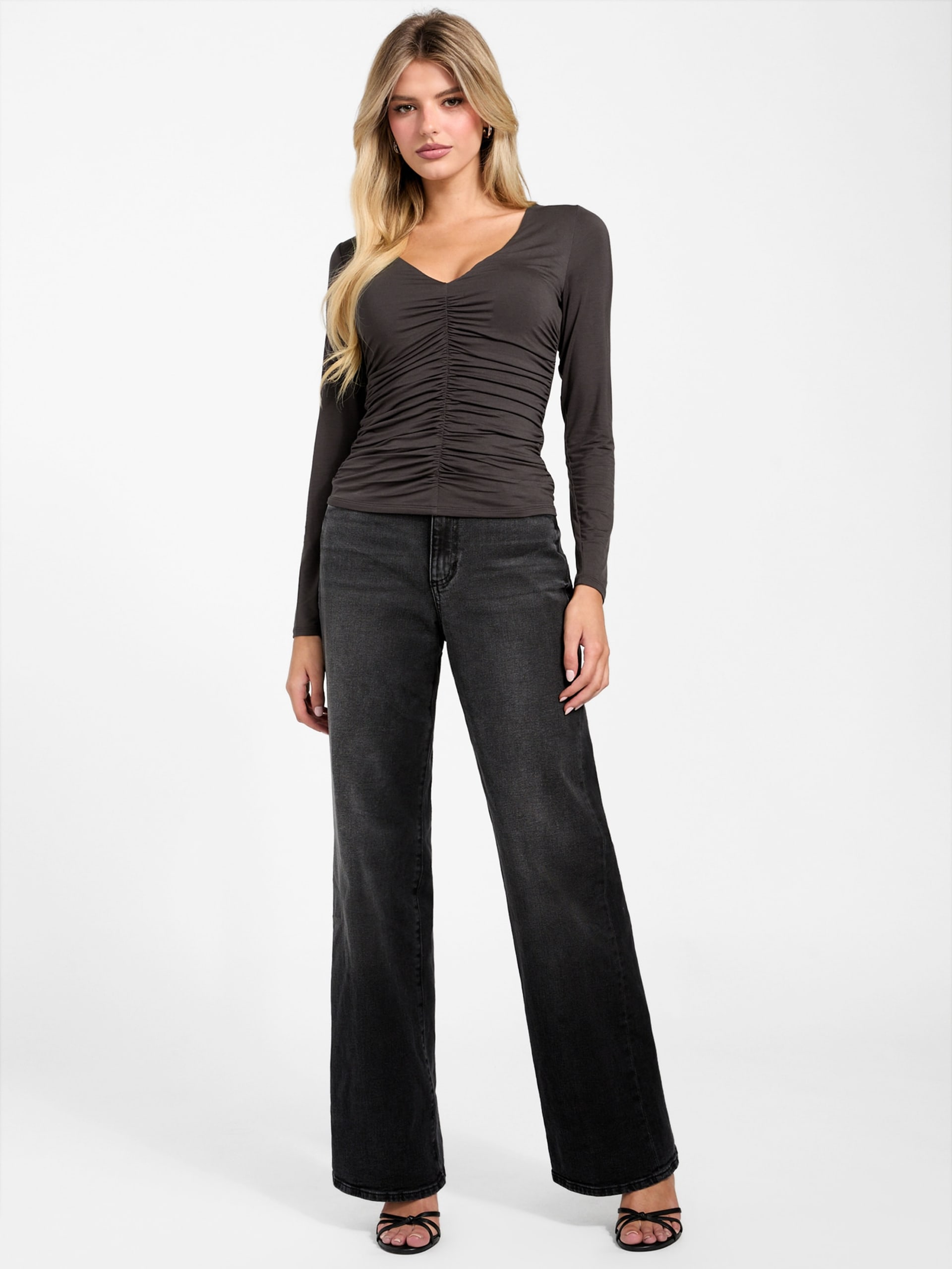Blusa Eco Ayleen com Decote em V