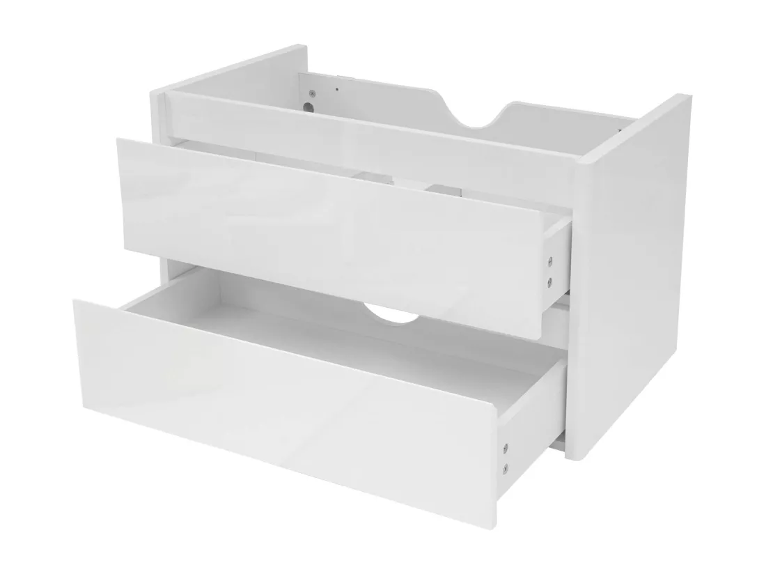 Meuble sous-lavabo MCW-B19, blanc