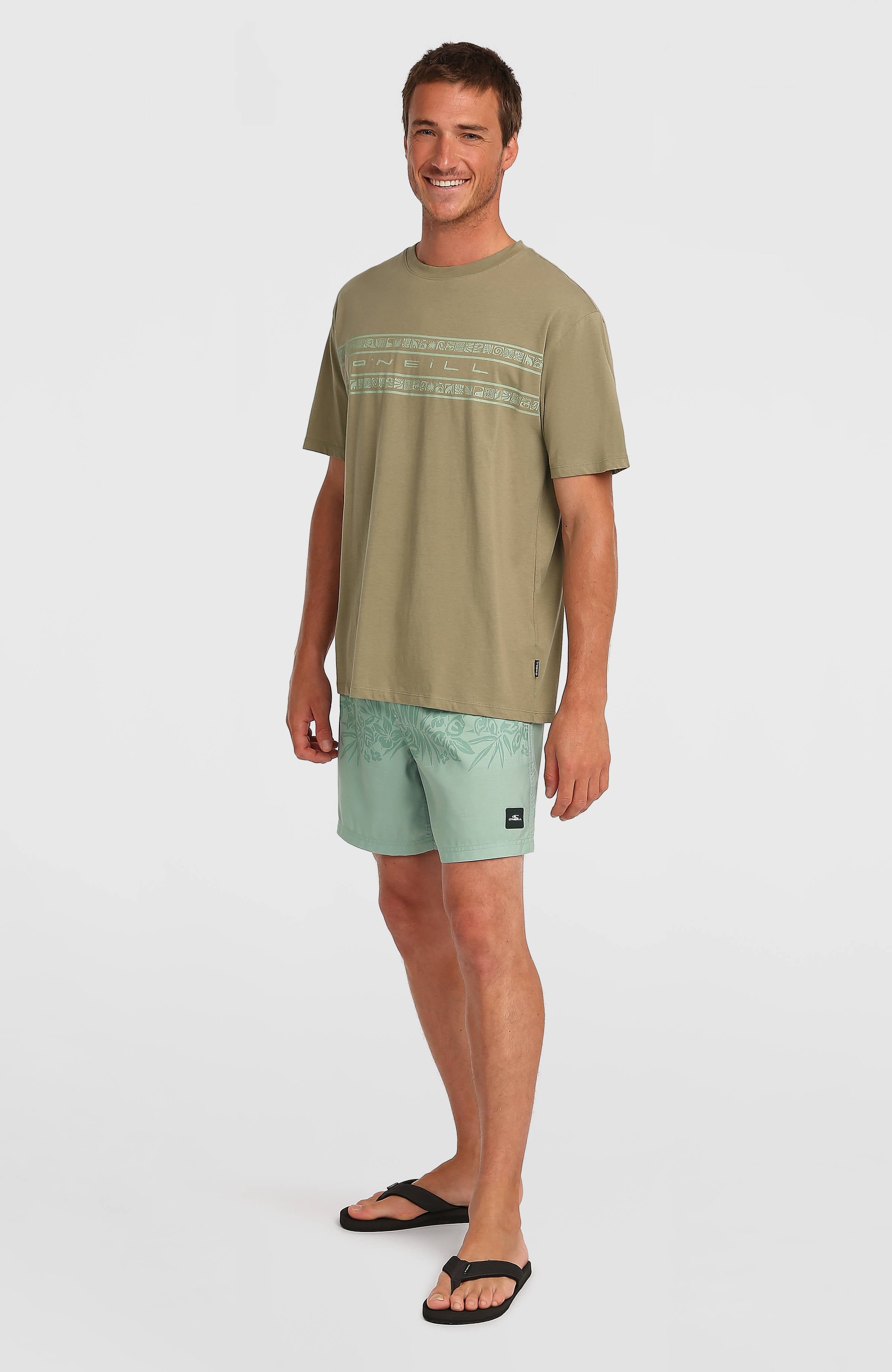 O'Neill Flower Stripe T-shirt