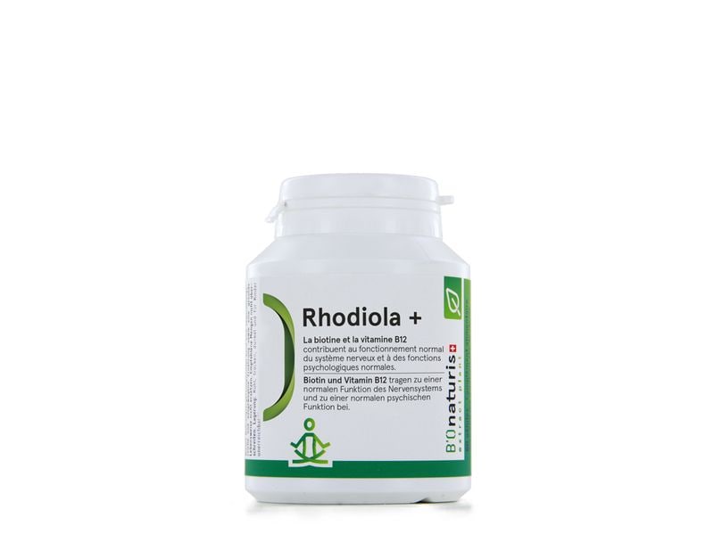 Bionaturis Rhodiola 150 mg 60 Kapseln Vegane Nahrungsergänzung mit Rosenwurz