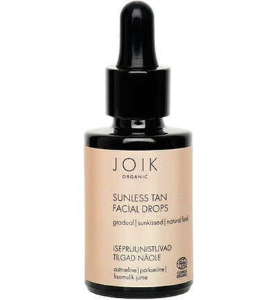 Joik Sunless tan facial drops (30 ml)