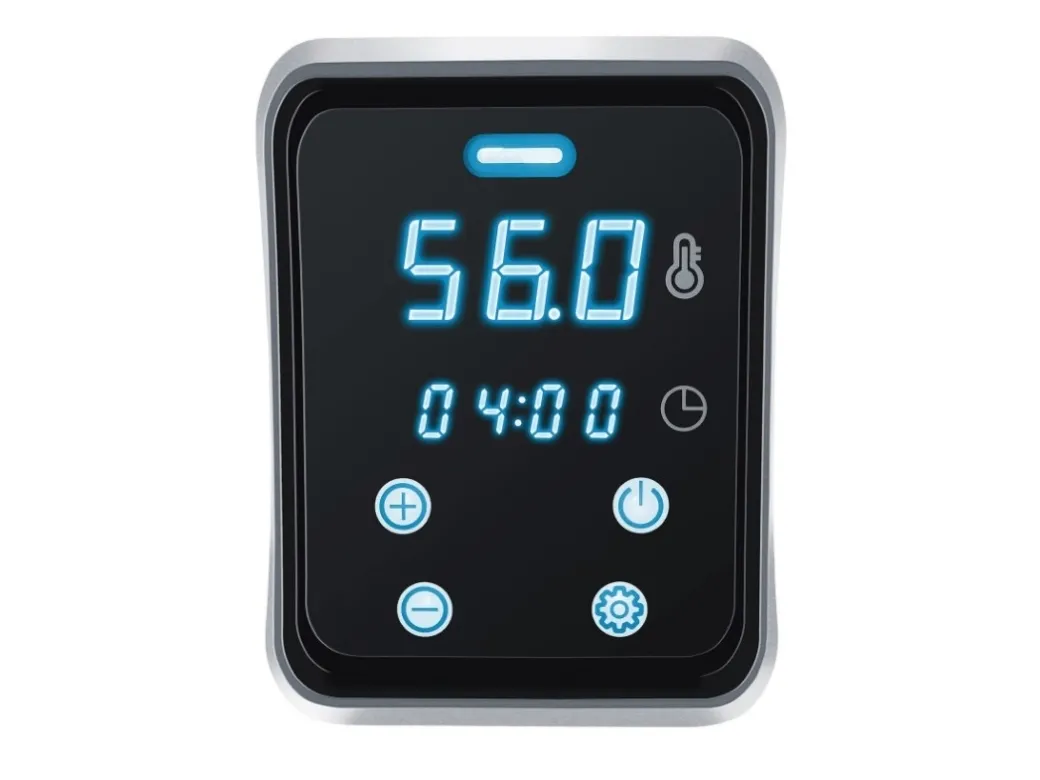 Steba SV 75, Sous vide immersion circulator, Sort, Rustfrit stål, Touch, LCD, 20 °C, 90 °C