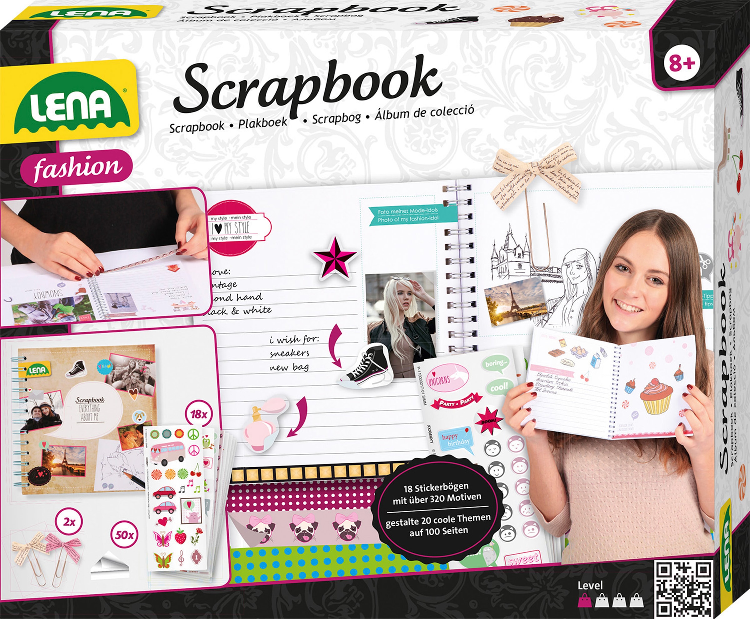 Lena® Kreativset »Scrapbook, klein«