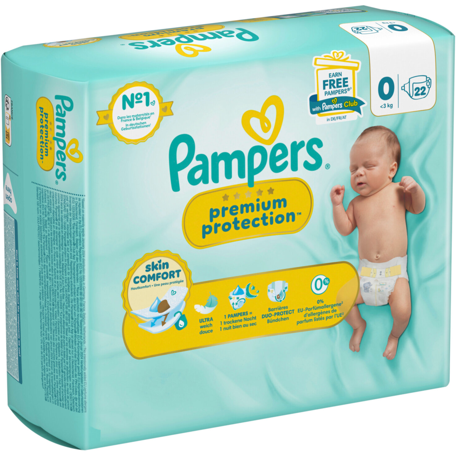 Pampers Premium Protection Gr.0 Micro