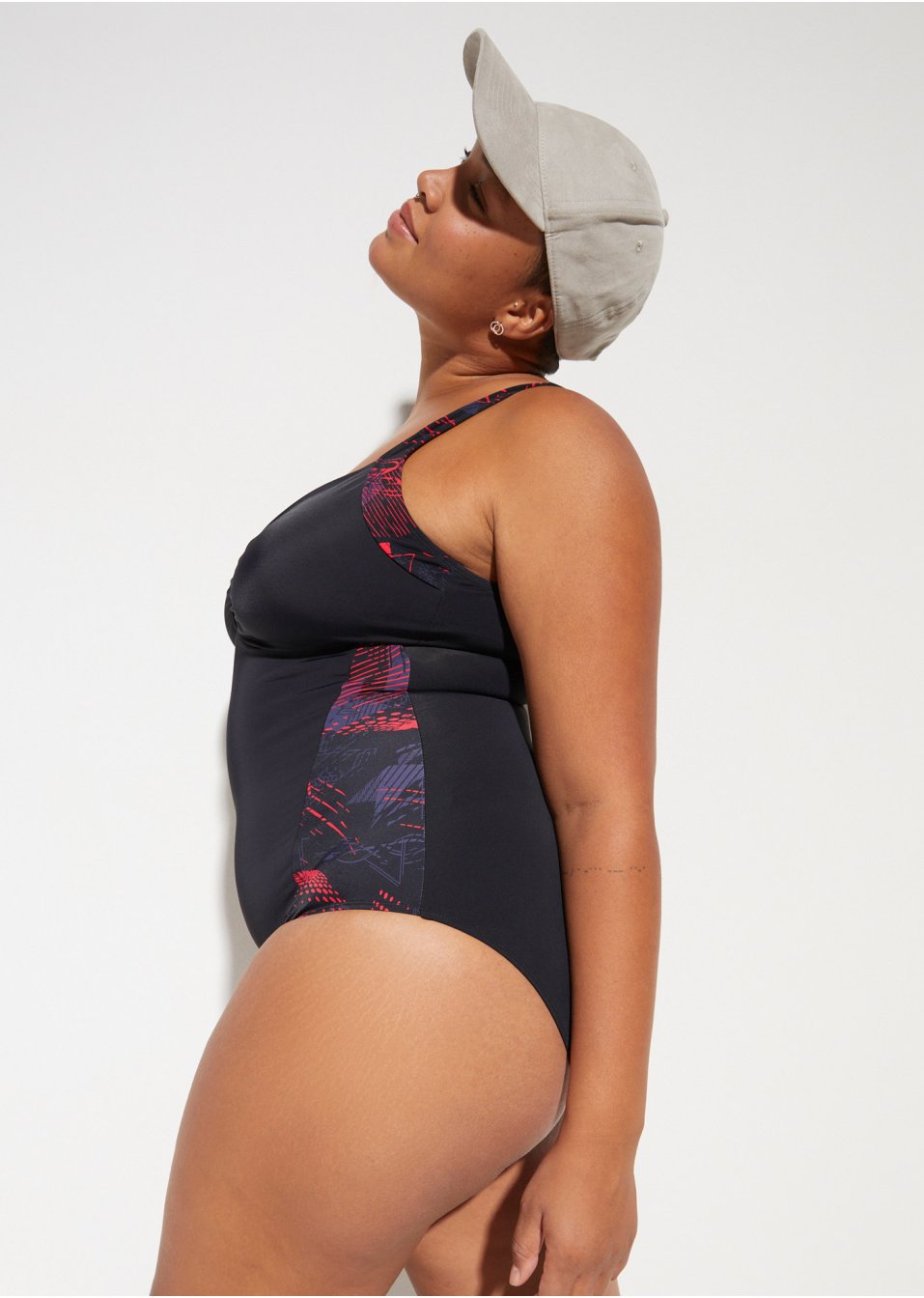 Maillot 1 pièce en polyamide recyclé