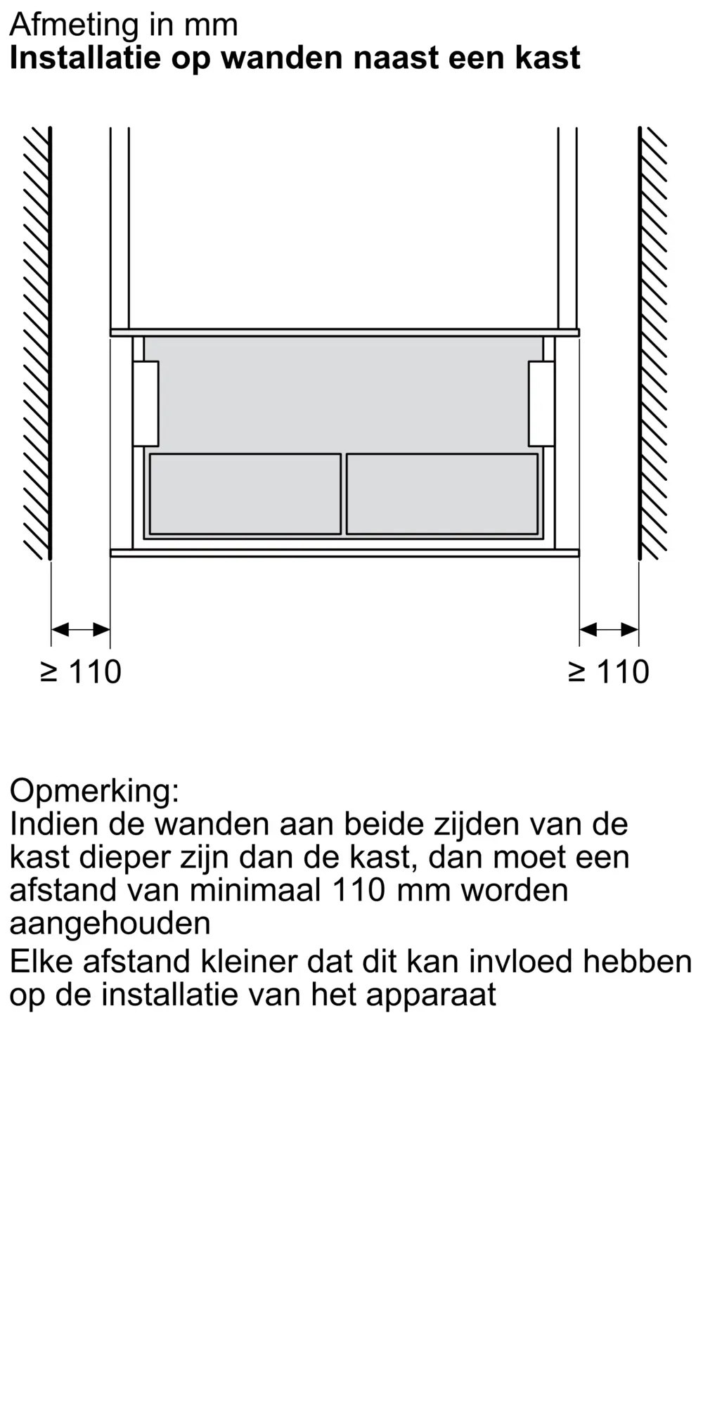 Serie 8 Stoomlade 59 x 14 cm Zwart