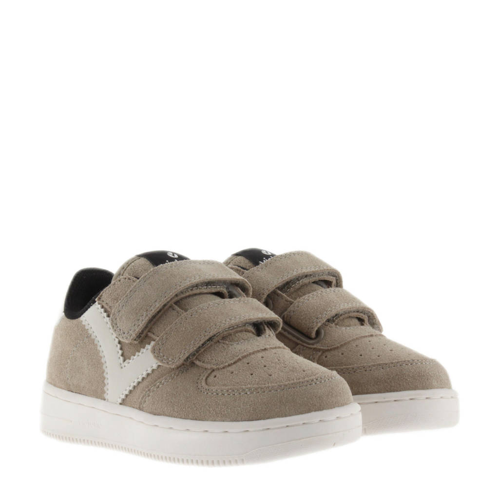 Victoria suède sneakers taupe
